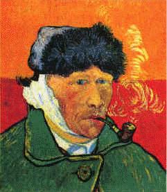 Vincent Van Gogh Self Portrait with Bandaged Ear and Pipe Germany oil painting art